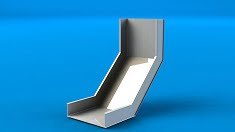 GRP cable tray riser fitting