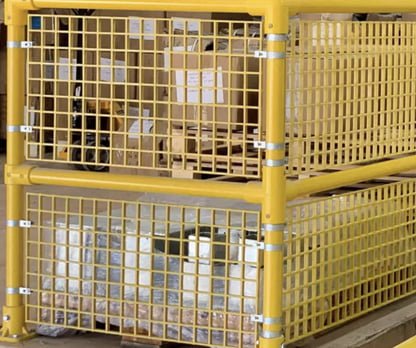 GRP grating infill panel, product code GRPGRT12