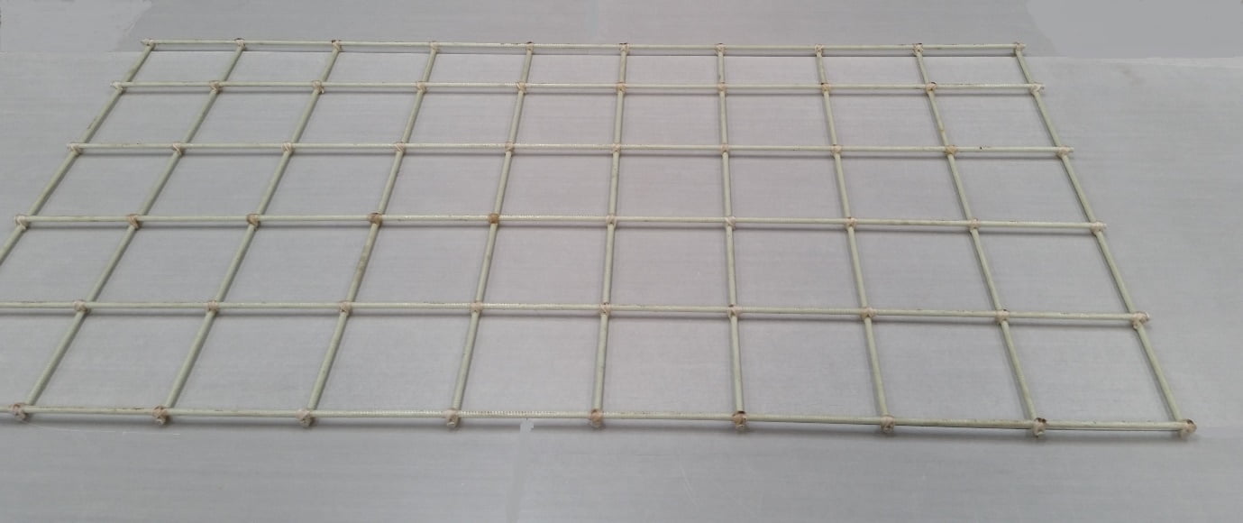 GRP rebar used in concrete construction and infrastructure applications