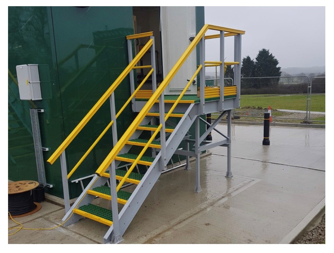 GRP Stairs supplied by Captrad
