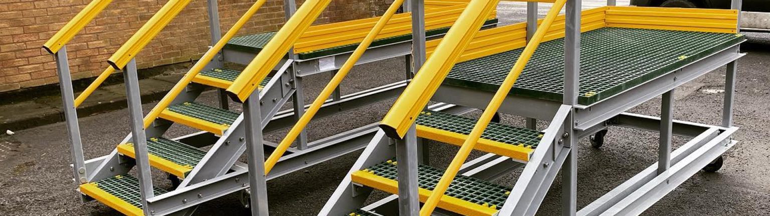 GRP product manufacturing at Captrad
